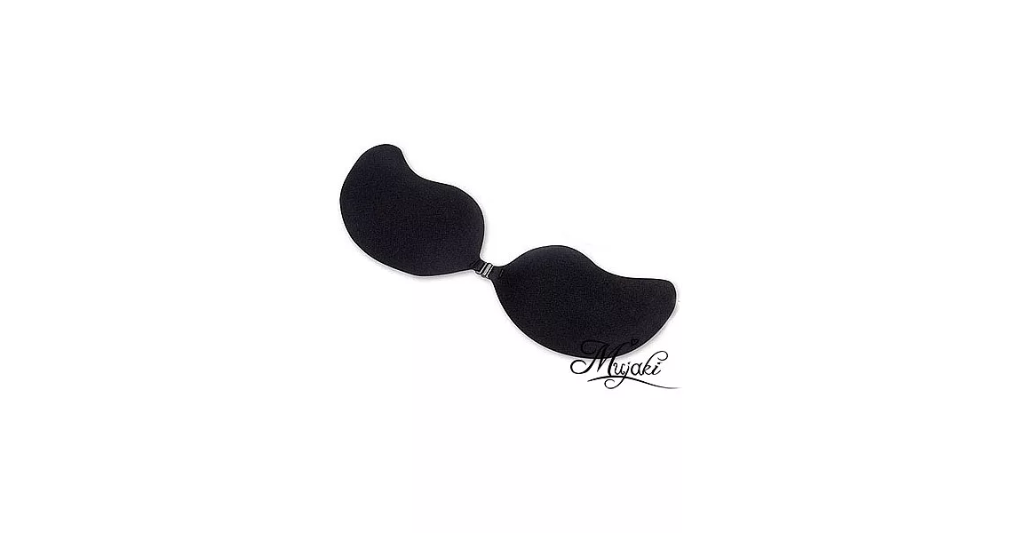 【Mujaki】V BRA 鯨魚胸貼隱形胸罩L黑色