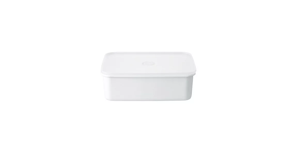 [MUJI 無印良品]密閉式琺瑯保存容器/深型.大