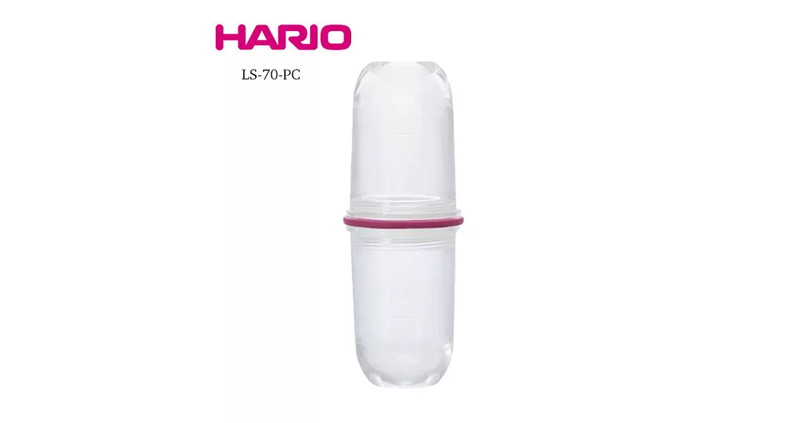 HARIO 拿鐵奶泡粉紅雪克杯70ml LS-70-PC