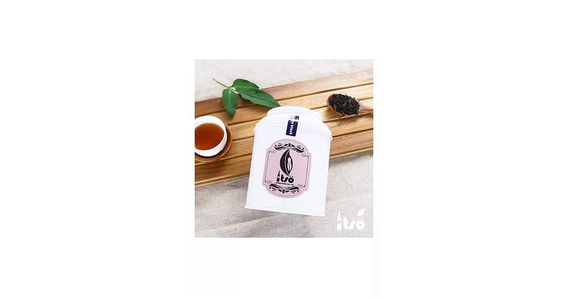 【ITSO一手世界茶館】台灣三峽蜜香紅茶-散茶(40公克/罐)