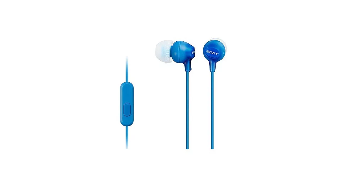SONY MDR-EX15AP 智慧型手機 線控 立體聲入耳式耳機藍
