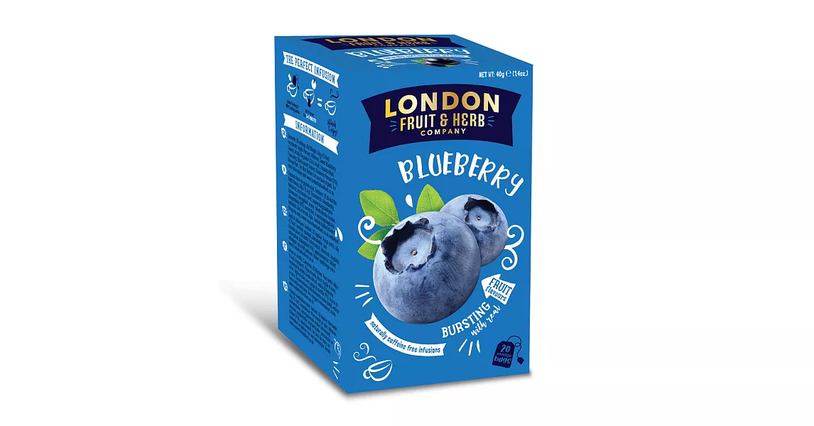 LFH 英國 芙賀水果茶 藍莓喜悅 (2gx20入/盒)