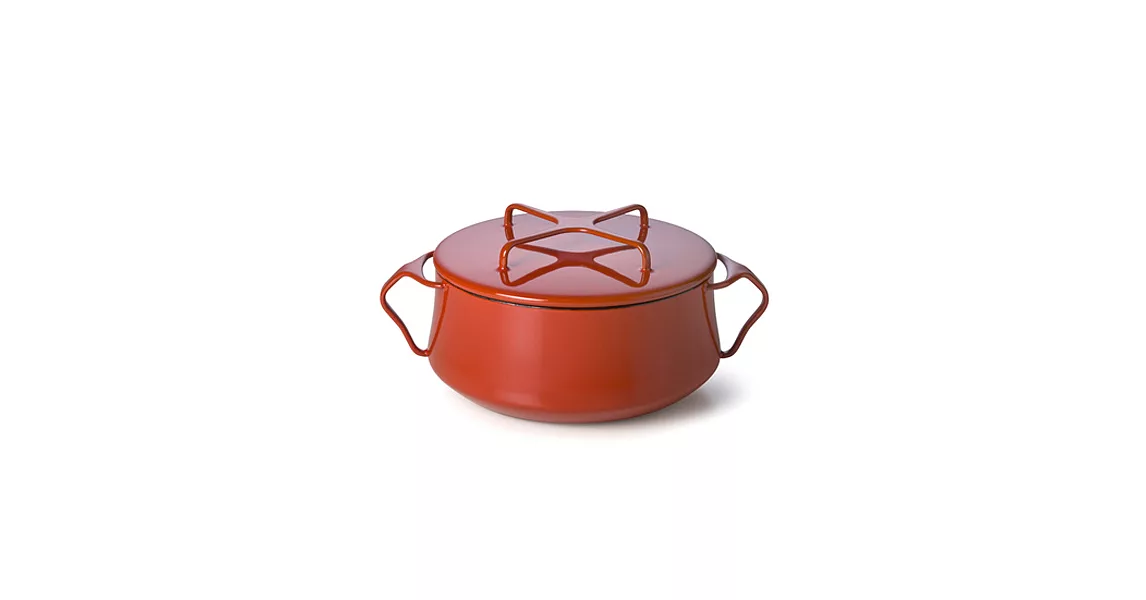 DANSK / Kobenstyle 雙耳砂鍋 4QT（紅）