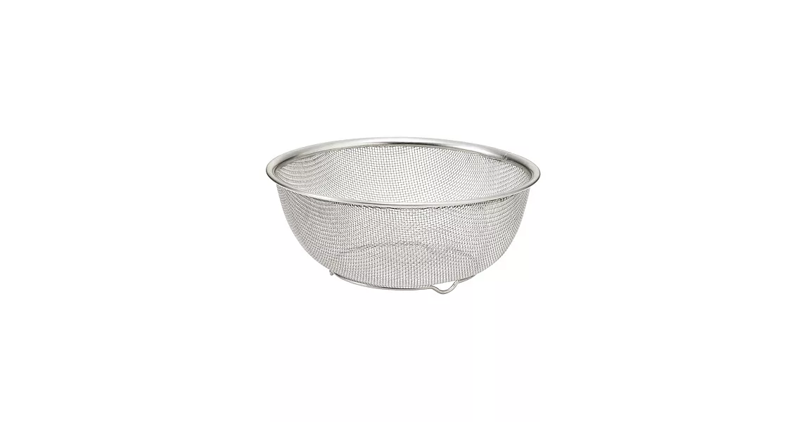 [MUJI 無印良品]不鏽鋼網籃/L/22.5CM/附網腳