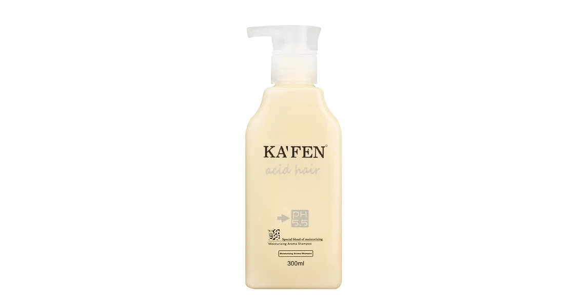 KAFEN亞希朵酸性蛋白高保濕洗髮精 300ml