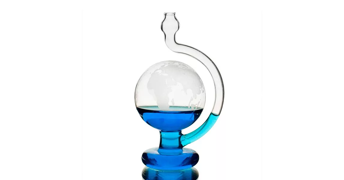 【賽先生科學工廠】玻璃氣壓球(晴雨儀)-迷你版