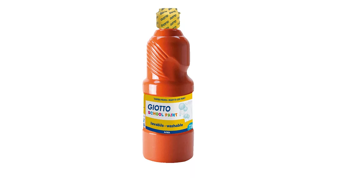 【義大利 GIOTTO】可洗式兒童顏料500ml(單罐)紅色