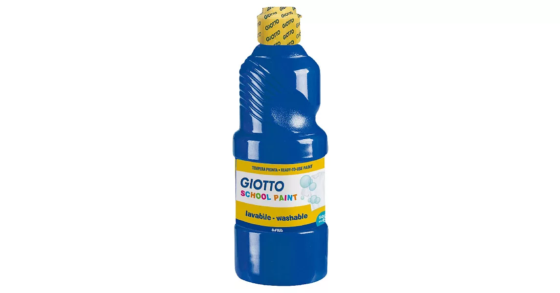 【義大利 GIOTTO】可洗式兒童顏料500ml(單罐)深藍