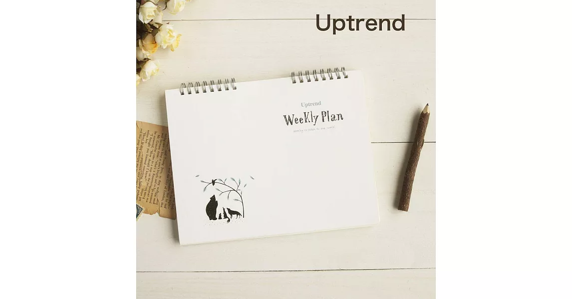 Uptrend weekly plan│聽聽黃鸝鳥說甚麼(線圈本)