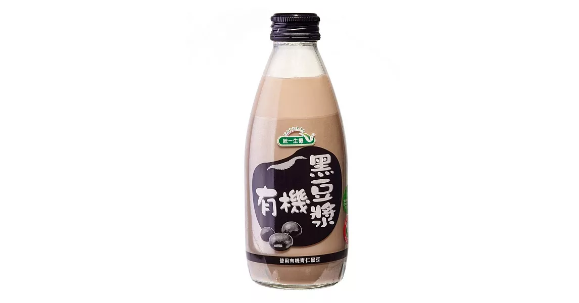 【統一生機】有機黑豆漿(箱)/ 245ml*24瓶