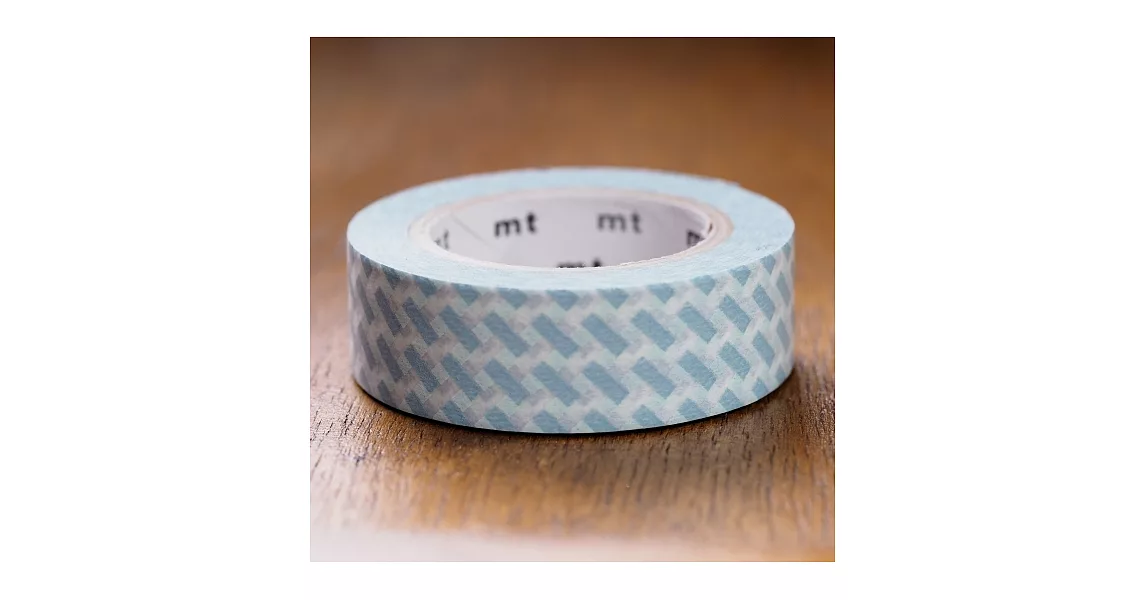 【日本mt和紙膠帶】1P_秋織紋(藍)