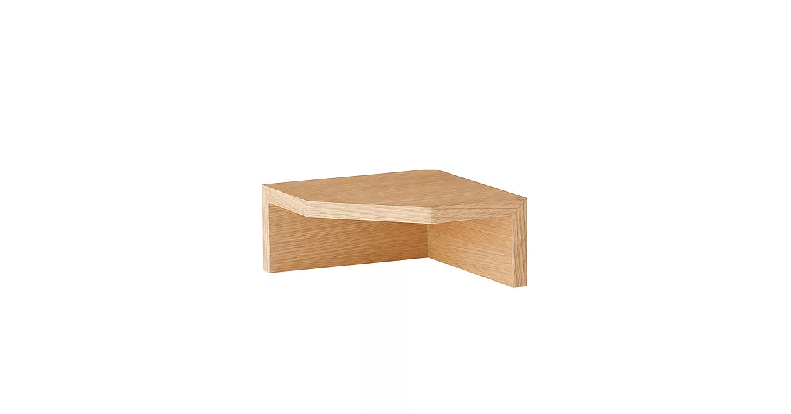 [MUJI無印良品]壁掛家具/轉角架/橡木