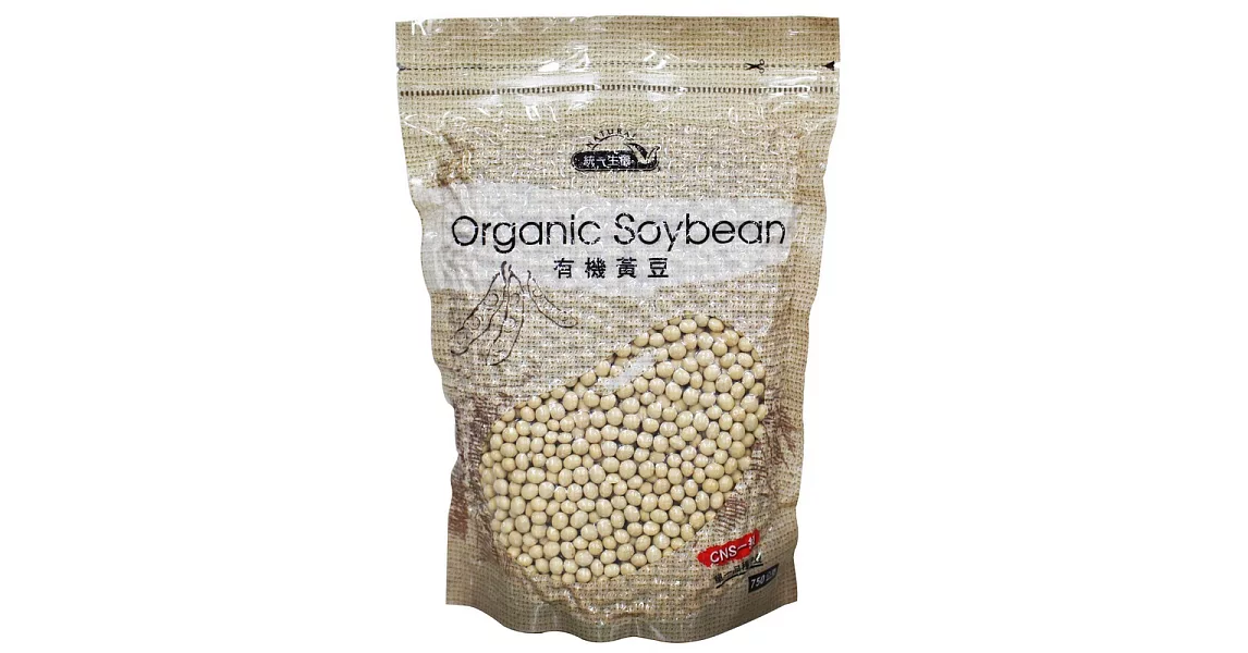 【統一生機】有機黃豆 750g/包