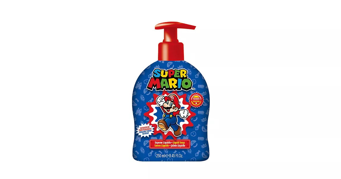 義大利原裝進口 Super Mario潔膚露(青蘋果香)-250ml