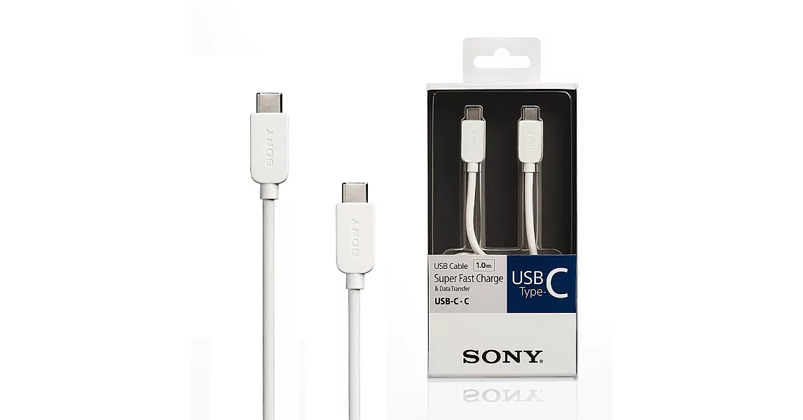 SONY Type-C  USB-C-C 1M 高速傳輸充電線