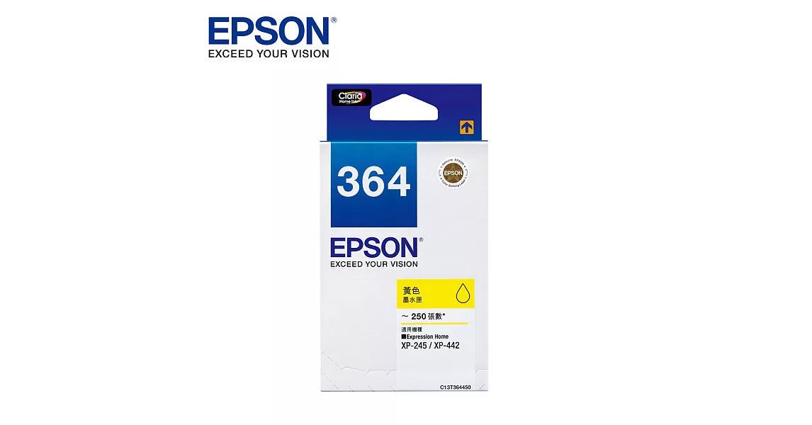 EPSON 愛普生 EPSON C13T364450 黃色墨水匣