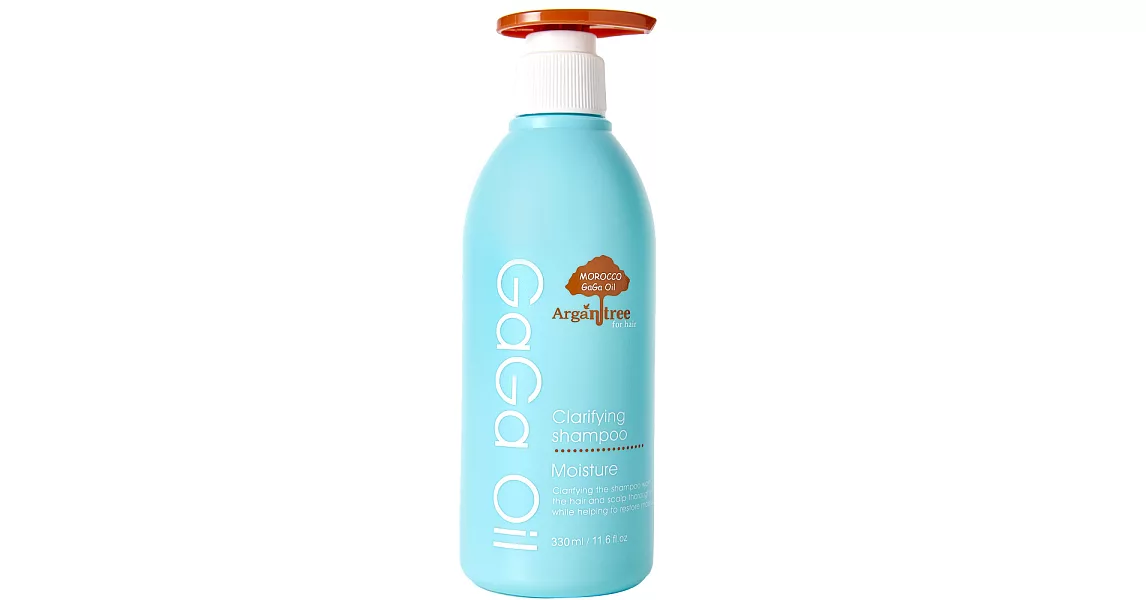 Morocco GaGa Oil PH5.5量身訂做角鯊烷洗髮精330ml 淨衡