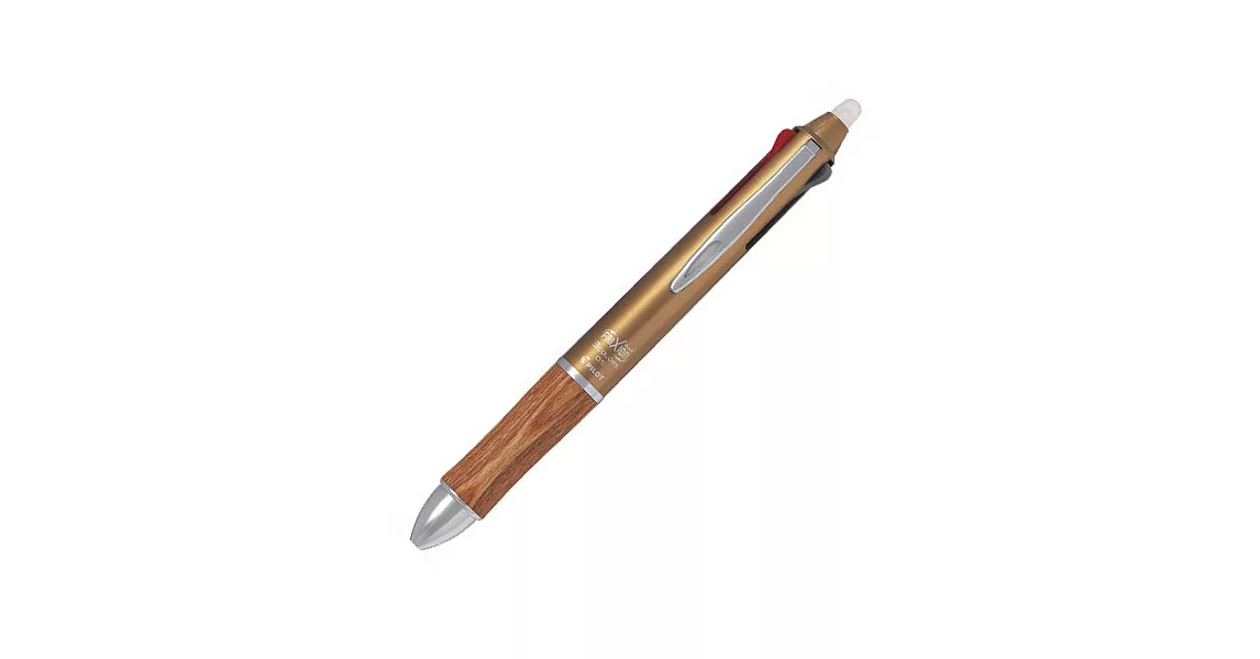 PILOT木紋三色魔擦筆棕