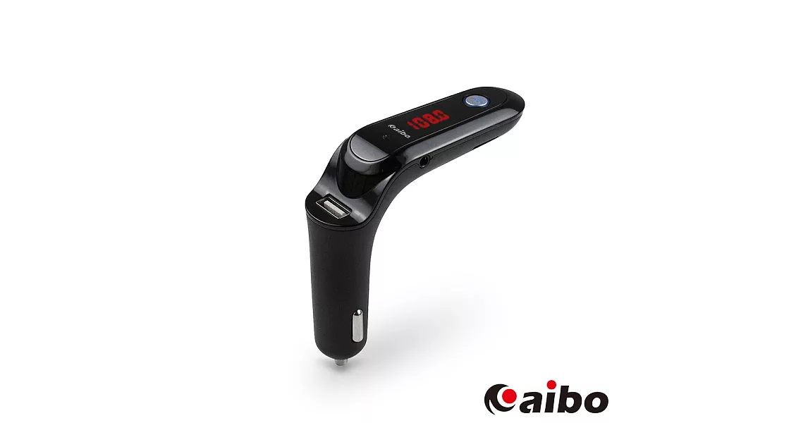 aibo G7P 車用藍牙音樂FM播放發射器(免持通話/MP3播放)黑色