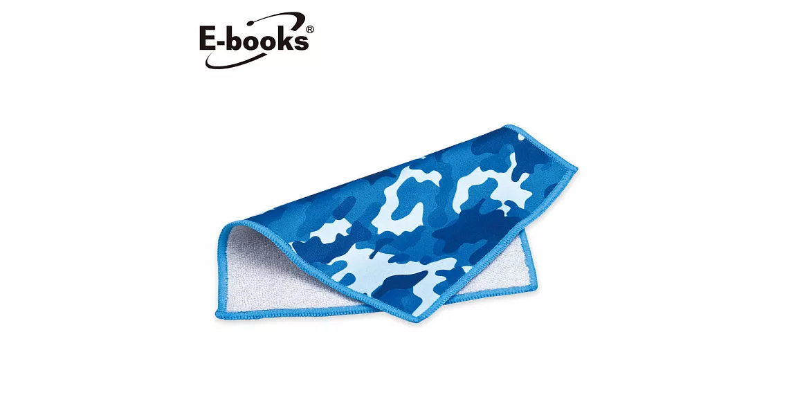 E-books A9 雙面加厚型超細纖維擦拭布(M)藍