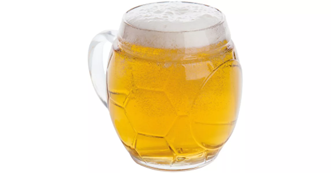 《EXCELSA》Sport造型啤酒杯(足球650ml)
