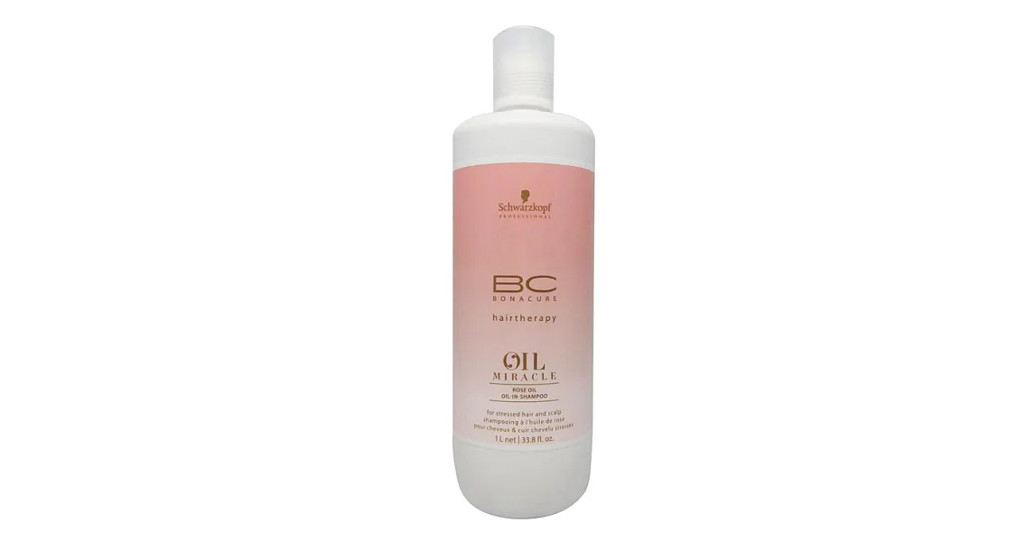 【Schwarzkopf】精油奇跡玫瑰護理洗髮露1000ML