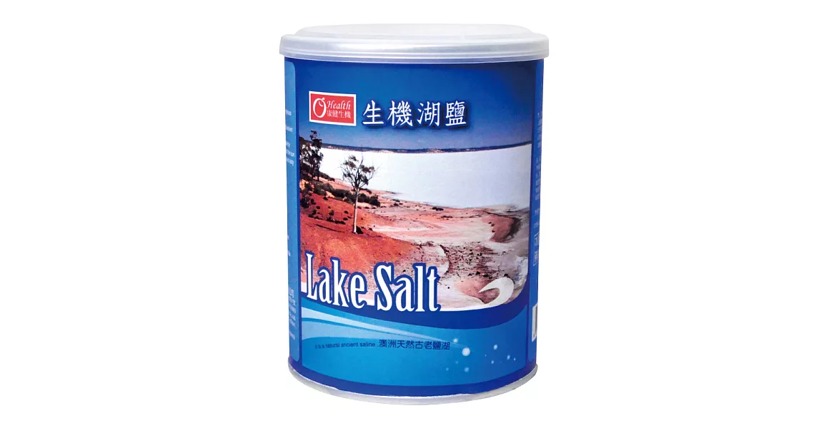 【康健生機】生機湖鹽(600g/罐)