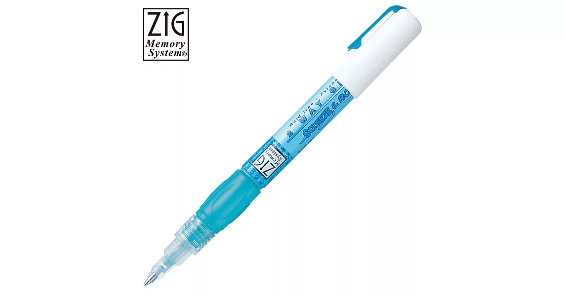 【Kuretake 日本吳竹】 乾濕兩用膠水筆 圓珠筆頭(1mm)