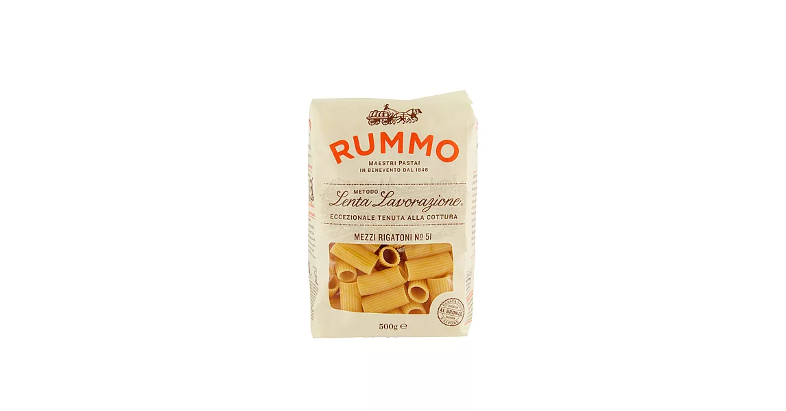 義大利Rummo－Mezzi Rigatoni短管麵