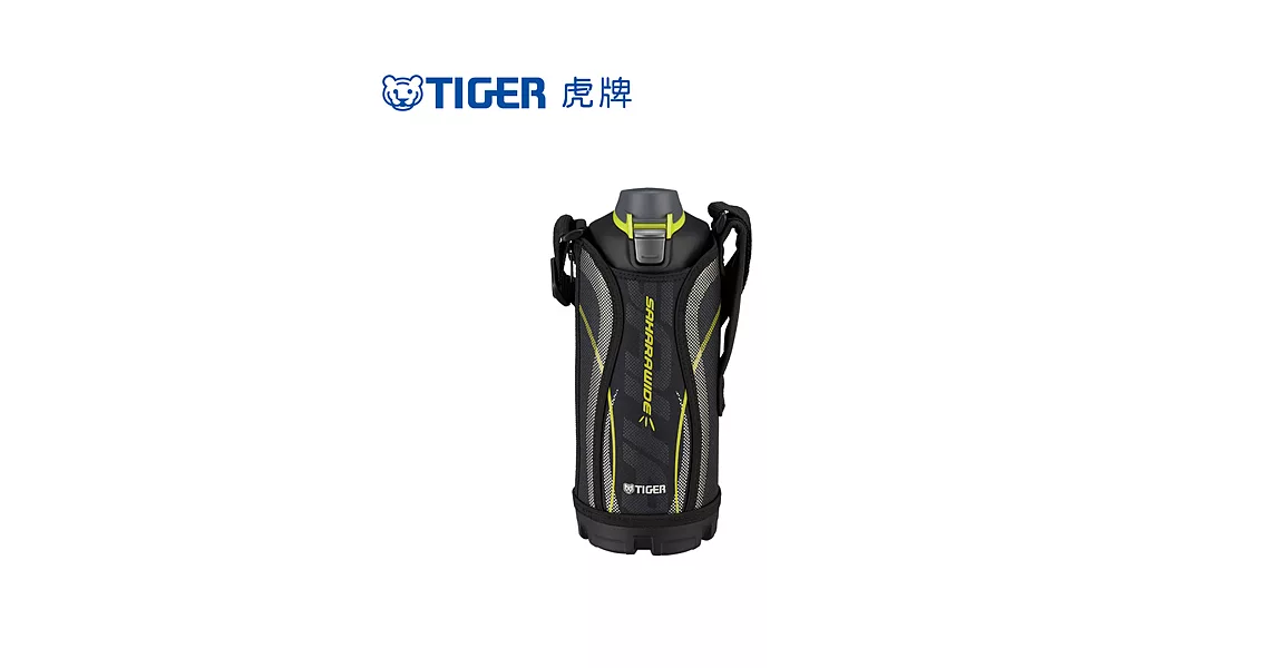 TIGER虎牌 1.0L運動型不鏽鋼真空保冷瓶/MME-C100_e黑色