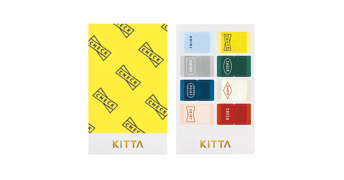 【日本 KITTA 】Seal手帳貼-復古索引