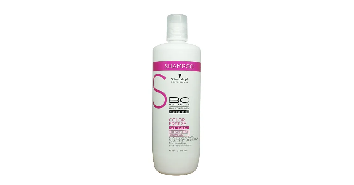 SCHWARZKOPF 凝色亮澤無硫酸鹽洗髮精1000ml