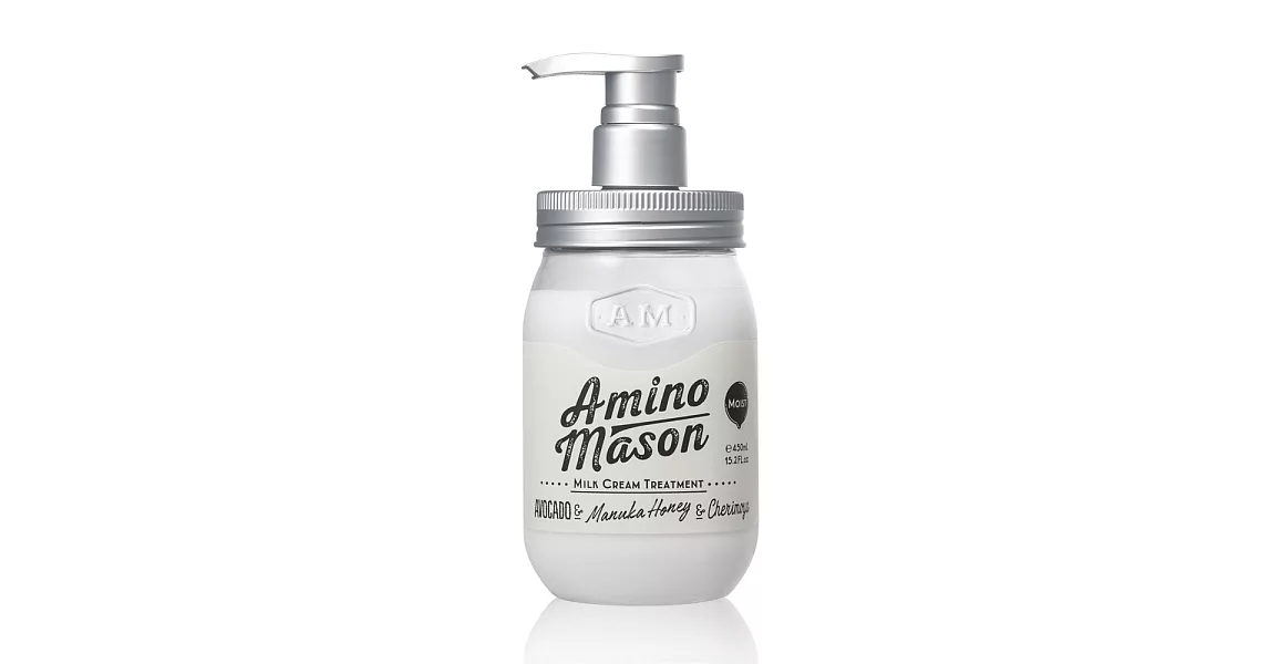 Amino Mason胺基酸植物保濕潤髮乳450ml