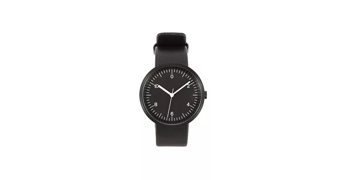 [MUJI無印良品]腕錶/牆上時鐘黑色