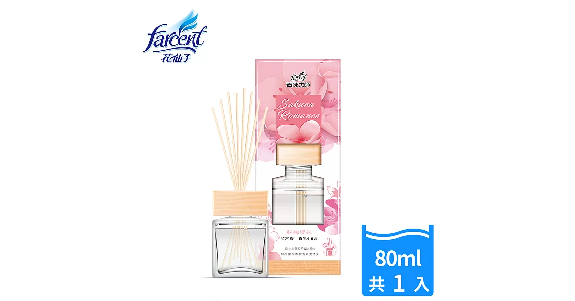 【去味大師】竹木香-粉戀櫻花