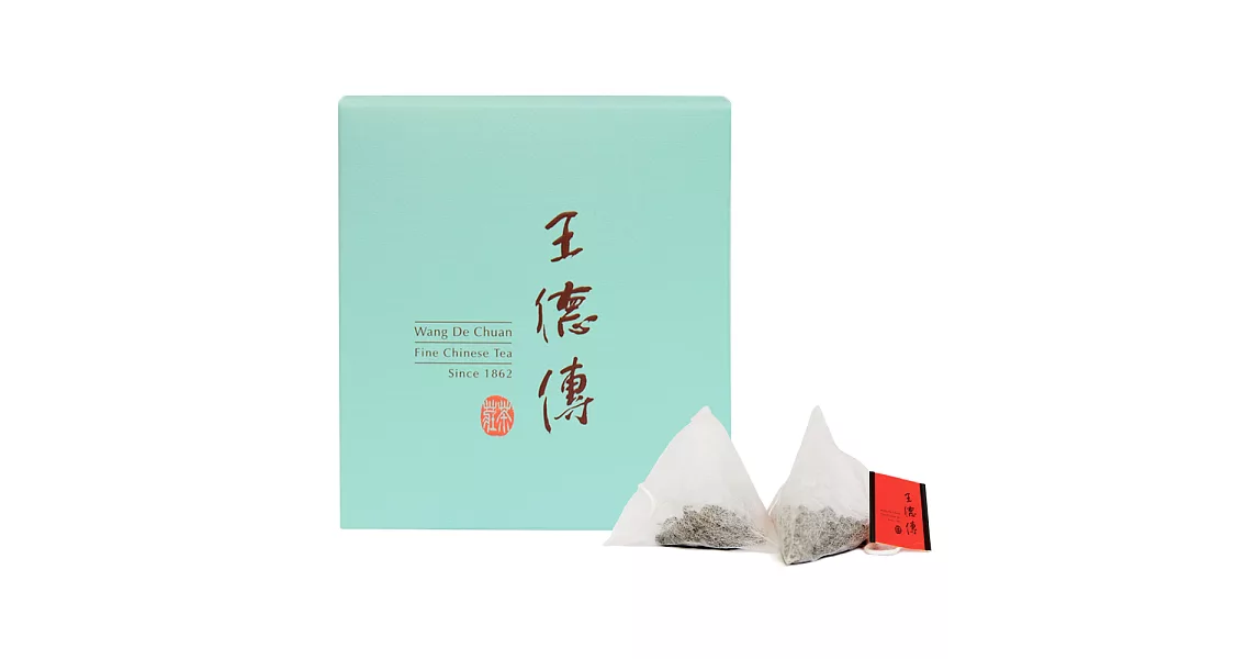 《王德傳》玫瑰烏龍三角茶包10入