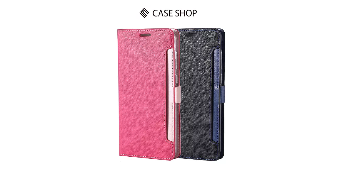 CASE SHOP HTC U12 Life 專用側掀站立式皮套粉