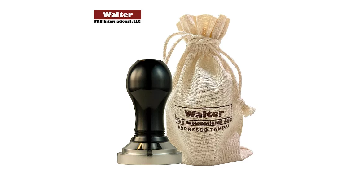 《Walter》合金填壓器PT-102K / 58mm(黑色)