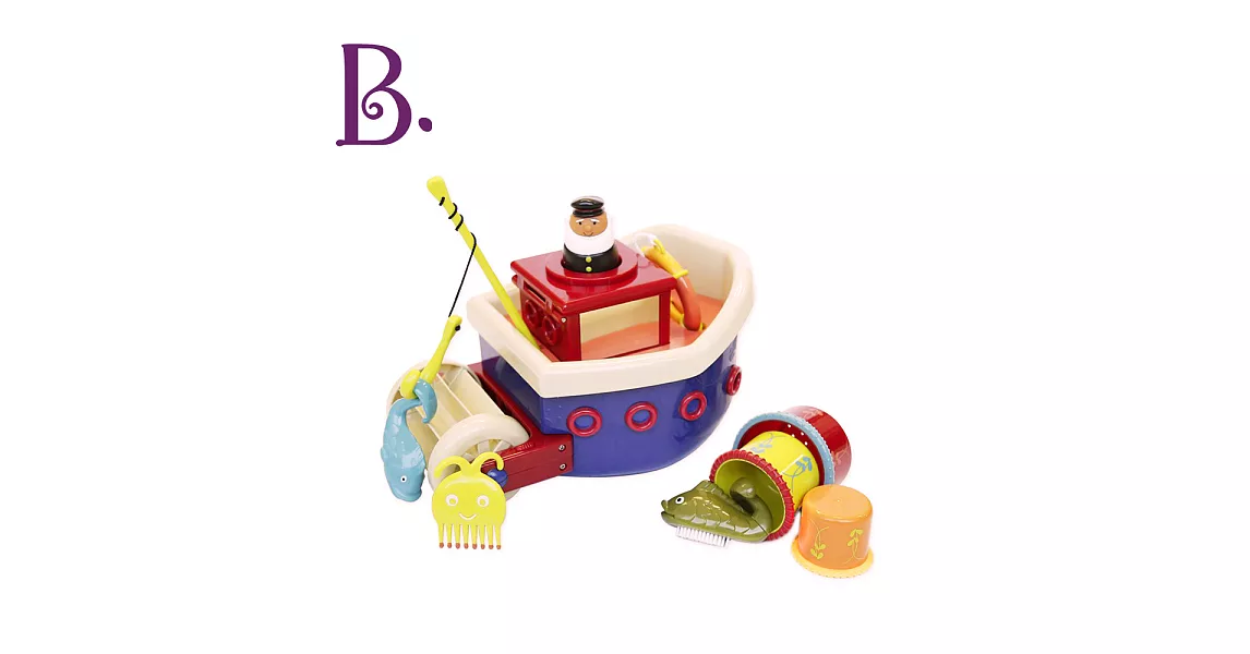 【B.Toys】小船長釣魚組