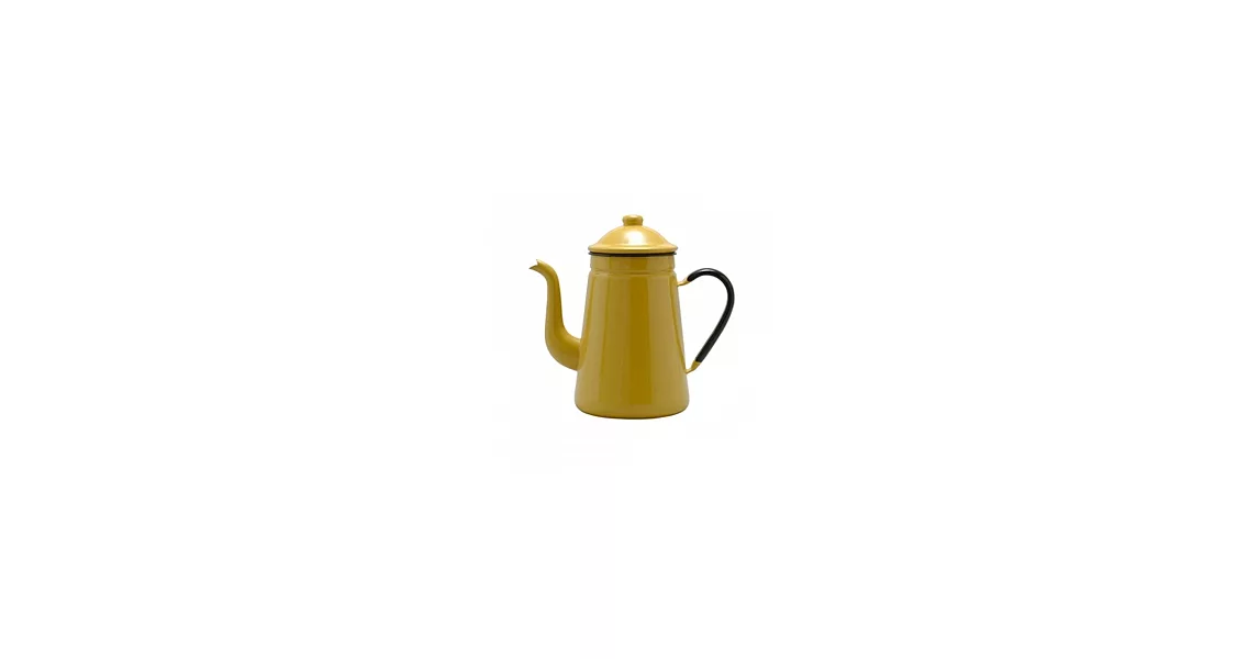 野田琺瑯－咖啡壺（黃）                              黃