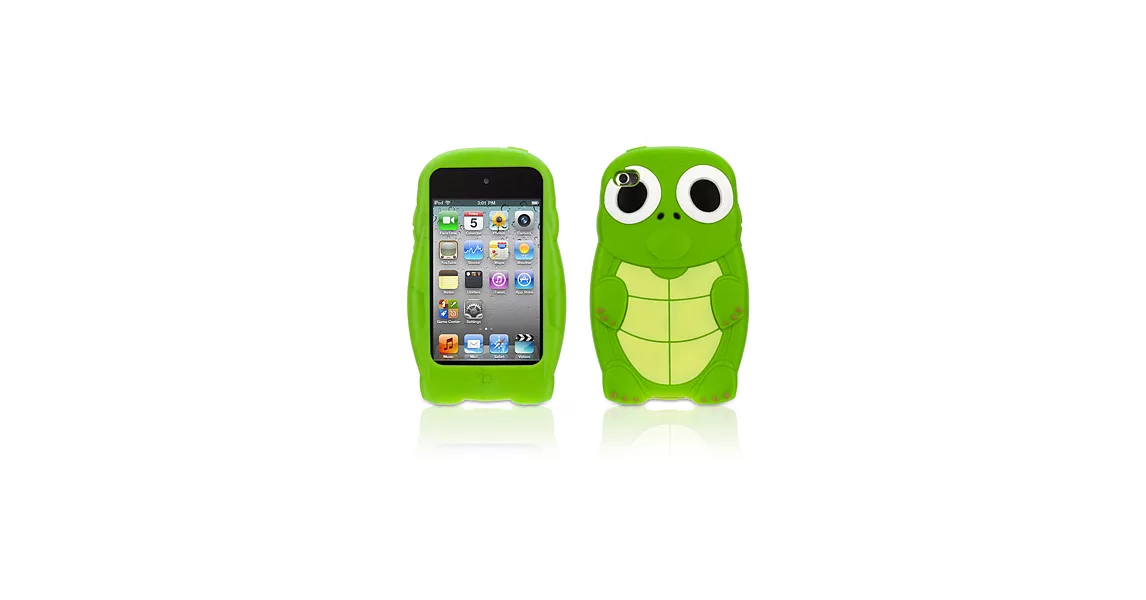 Griffin Kazoo iPod Touch 四代 大眼龜造型矽膠保護套