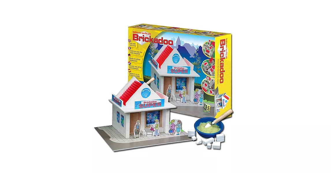 【荷蘭Brickadoo】益智建築玩具(超市)