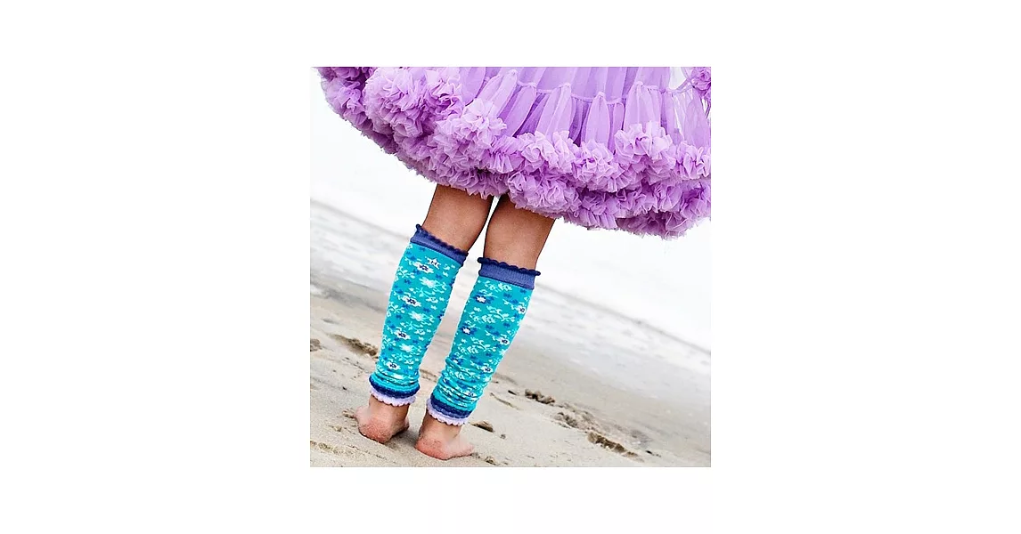 澳洲Huggalugs創意手襪套荷葉滾邊Capri，時尚實惠的選擇！