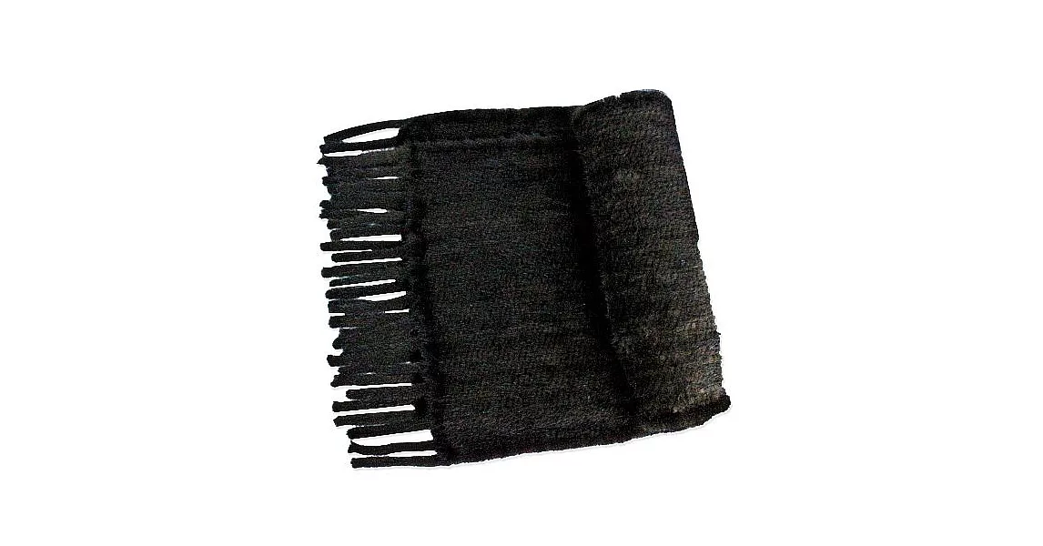 皮草時尚-天然水貂手工編織床毯