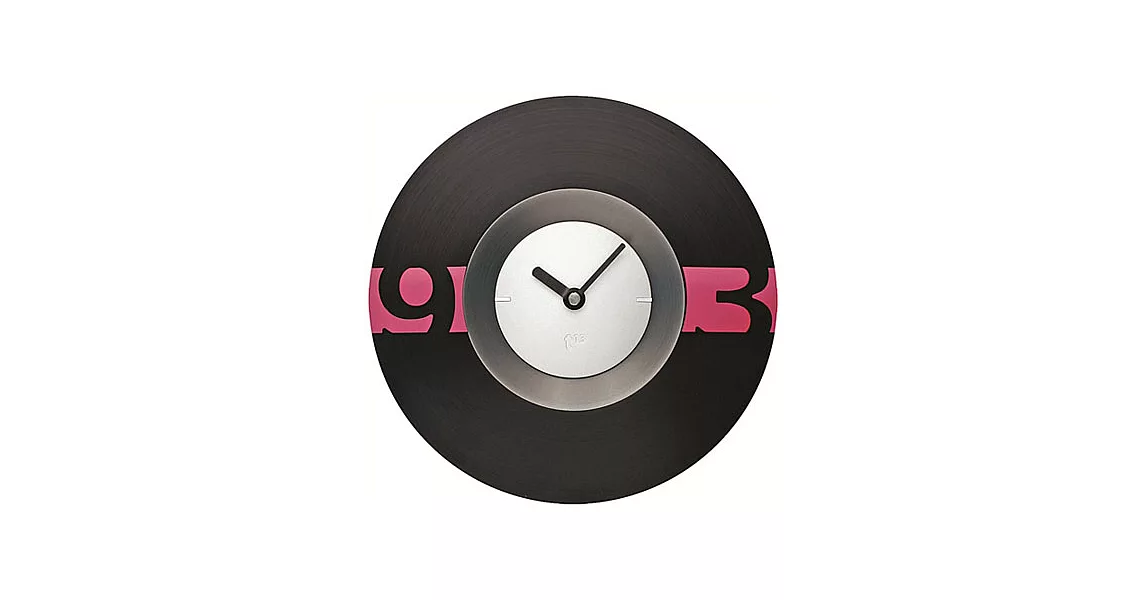 【t13】Swap時計系列（時尚時鐘）黑色幾何鐘面搭配銀色鐘芯