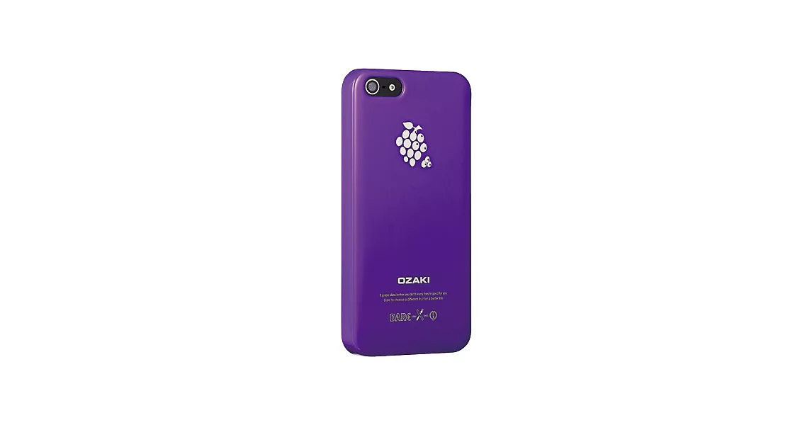 Ozaki O!Coat Fruit iPhone 5 水果圖騰保護殼-葡萄