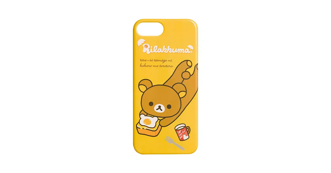San-X 懶熊 iPhone 5 手機保護殼。荷包蛋咕咕雞
