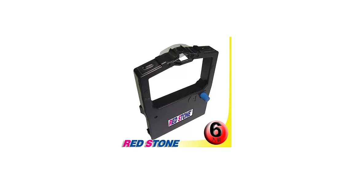 RED STONE for PRINTEC PR820/ OKI 193黑色色帶組(1組6入)