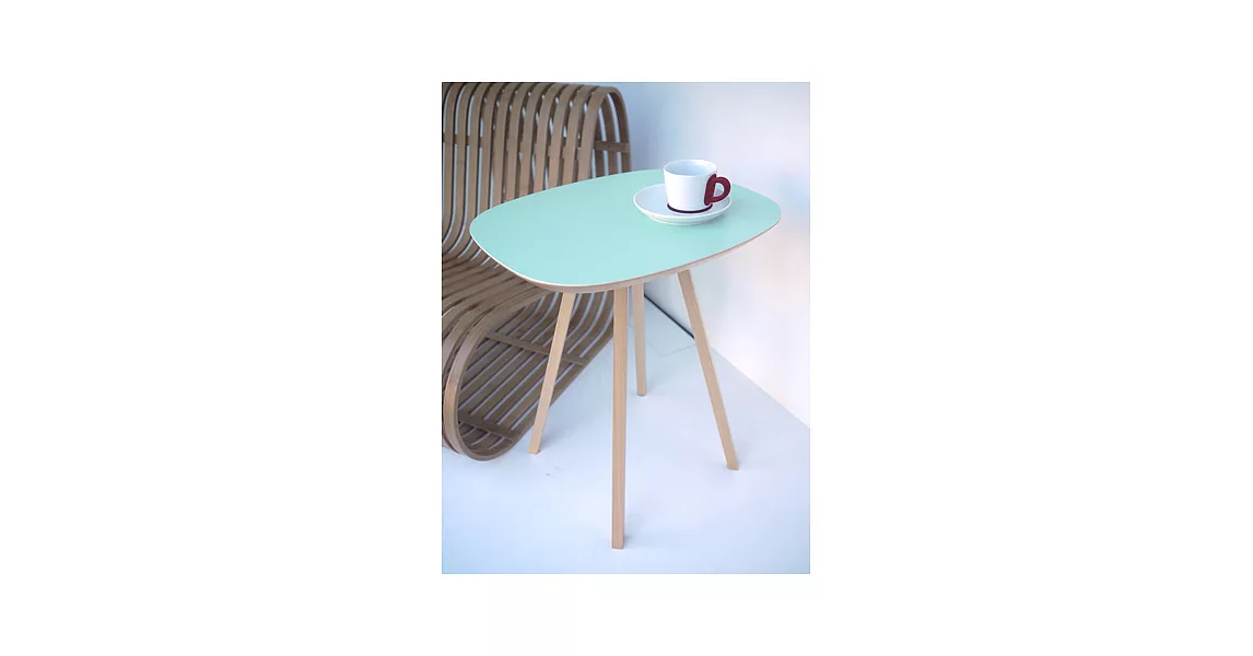 SIMPLE side table 邊桌-淺綠色