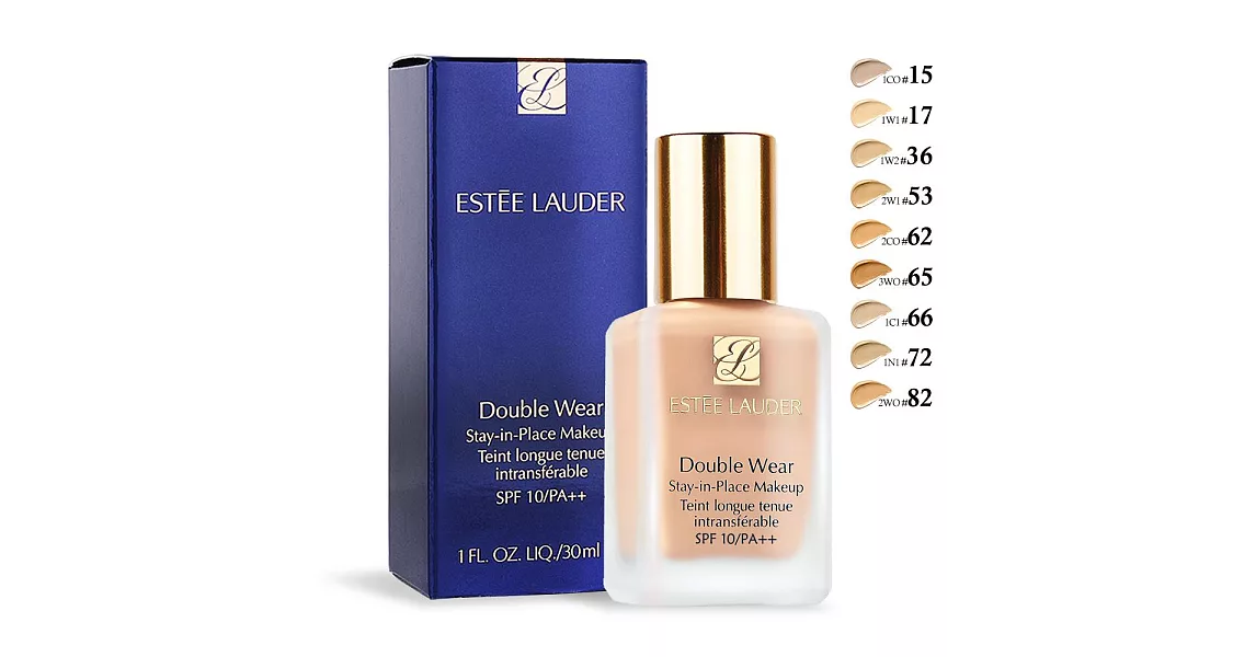 ESTEE LAUDER雅詩蘭黛 粉持久完美持妝粉底SPF10/PA++(30ml)五色可選#66